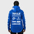 Ride Rich RR Racing Scoop Motorcycle Hoodie - Blue/White