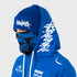 Ride Rich RR Racing Scoop Motorcycle Hoodie - Blue/White