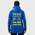 Ride Rich RR Racing Scoop Motorcycle Hoodie - Blue/Yellow