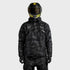 Ride Rich Concord Armoured GP Anorak Motorcycle Jacket - Black / Camo - PRE ORDER