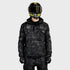 Ride Rich Concord Armoured GP Anorak Motorcycle Jacket Black / Camo