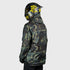 Ride Rich Concord Armoured GP Anorak Motorcycle Jacket - Woodland Camo