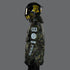 Ride Rich Concord Armoured GP Anorak Motorcycle Jacket - Woodland Camo
