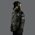 Ride Rich Concord Armoured GP Anorak Motorcycle Jacket - Woodland Camo
