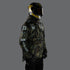Ride Rich Concord Armoured GP Anorak Motorcycle Jacket - Woodland Camo