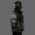 Ride Rich Concord Armoured GP Anorak Motorcycle Jacket - Woodland Camo
