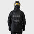 Ride Rich Concord Armoured GP Anorak Softshell Motorcycle Jacket - All Black Size: Small