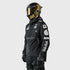 Ride Rich Concord Armoured GP Anorak Softshell Motorcycle Jacket - All Black Size: Small