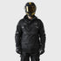 Ride Rich Concord Armoured GP Anorak Softshell Motorcycle Jacket - All Black Size: Small