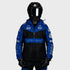 Ride Rich Concord V2 Flow Mesh Armoured GP Anorak Motorcycle Jacket - Blue Size: Small