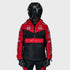 Ride Rich Concord V2 Flow Mesh Armoured GP Anorak Motorcycle Jacket - Red Size: Small