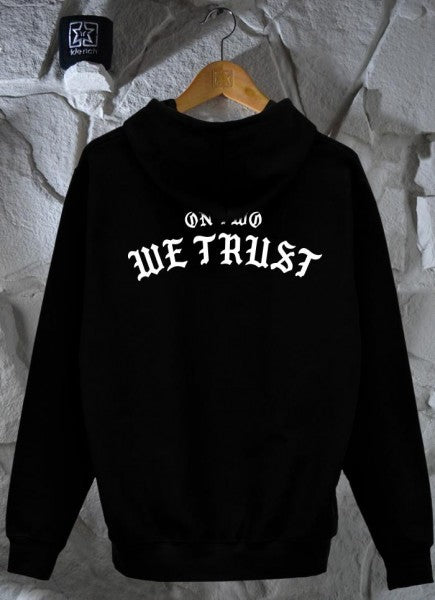 Ride Rich On Two We Trust Motorcycle Hoodie