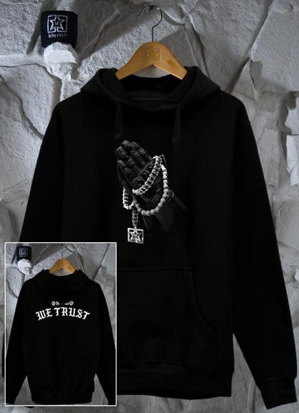 Ride Rich On Two We Trust Motorcycle Hoodie