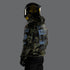 Ride Rich Regency Armoured GP Softshell Hooded Motorcycle Jacket - Woodland Camo
