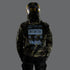 Ride Rich Regency Armoured GP Softshell Hooded Motorcycle Jacket - Woodland Camo