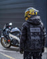 Ride Rich Regency Armoured GP Motorcycle Jacket - Black/Camo