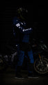 Ride Rich Regency V2 Flow Mesh Armoured GP Softshell Motorcycle Jacket - Blue Size: Small