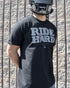 Ride Rich Ride Hard Concrete T Shirt