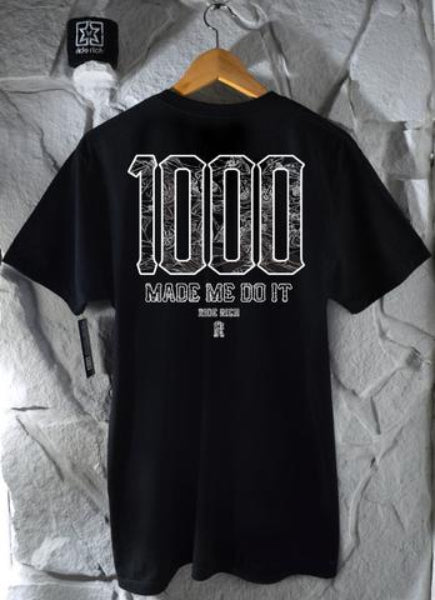 Ride Rich The 1000 Club T Shirt