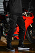 Ride Rich Unit 16 V2 Flow Mesh Armoured Motorcycle Joggers - Black Size: Small