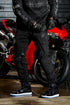 Ride Rich Unit 16 V2 Flow Mesh Armoured Motorcycle Joggers - Black Size: Small