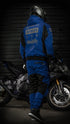 Ride Rich Unit 16 V2 Flow Mesh Armoured Motorcycle Joggers - Blue Size: Small