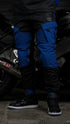 Ride Rich Unit 16 V2 Flow Mesh Armoured Motorcycle Joggers - Blue Size: Small