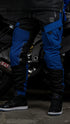 Ride Rich Unit 16 V2 Flow Mesh Armoured Motorcycle Joggers - Blue Size: Small