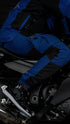 Ride Rich Unit 16 V2 Flow Mesh Armoured Motorcycle Joggers - Blue Size: Small