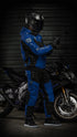 Ride Rich Unit 16 V2 Flow Mesh Armoured Motorcycle Joggers - Blue Size: Small