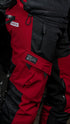 Ride Rich Unit 16 V2 Flow Mesh Armoured Motorcycle Joggers - Red Size: Small