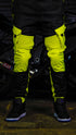 Ride Rich Unit 16 V2 Flow Mesh Armoured Motorcycle Joggers - Yellow Size: Small