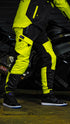 Ride Rich Unit 16 V2 Flow Mesh Armoured Motorcycle Joggers - Yellow Size: Small