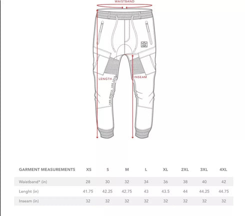 Ride Rich Unit 16 V2 Flow Mesh Armoured Motorcycle Joggers - Red Size: Small