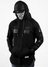 Ride Rich GP Scoop Motorcycle Hoodie - Black/Black