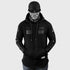 Ride Rich GP Scoop Motorcycle Hoodie Black/Black