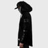 Ride Rich GP Scoop Motorcycle Hoodie - Black/Black