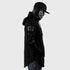 Ride Rich GP Scoop Motorcycle Hoodie - Black/Black