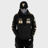 Ride Rich GP Scoop Motorcycle Hoodie - Gold