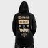 Ride Rich GP Scoop Motorcycle Hoodie - Gold