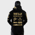 Ride Rich RR Racing Scoop Motorcycle Hoodie - Gold