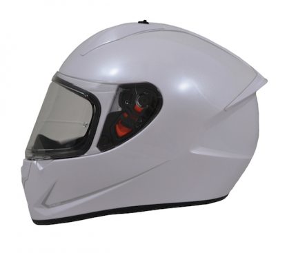 MT Stinger Motorcycle Helmet Pearl White