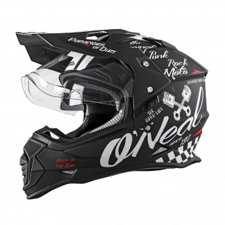 ONeal Sierra Torment Dual Sport Helmet Black